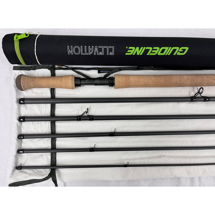 USED 14ft 0in Guideline Elevation 9/10 Line 6 Piece DH Salmon Fly Rod (003)