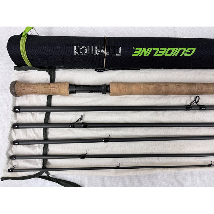 USED 14ft 0in Guideline Elevation 9/10 Line 6 Piece DH Salmon Fly Rod (004)