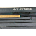 USED 12ft 9in Guideline LPX Chrome 8/9 Line 4 Piece DH Salmon Fly Rod (088)