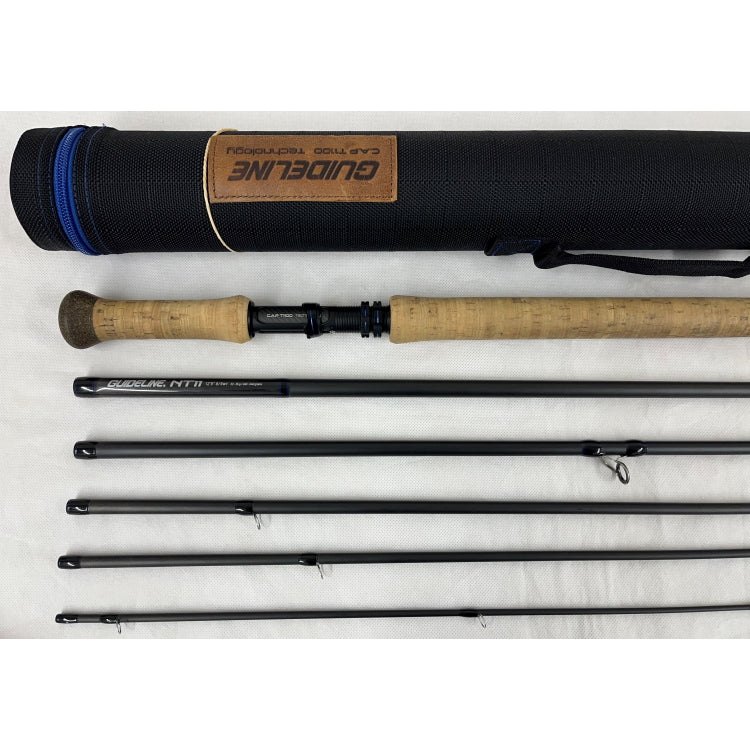 USED 12ft 9in Guideline NT8 8/9 Line 6 Piece DH Salmon Fly Rod (095)