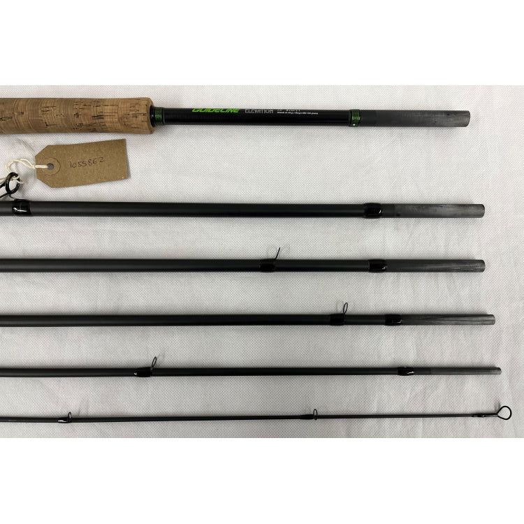 USED 15ft 0in Guideline Elevation 10/11 Line 6 Piece DH Salmon Fly Rod (096)