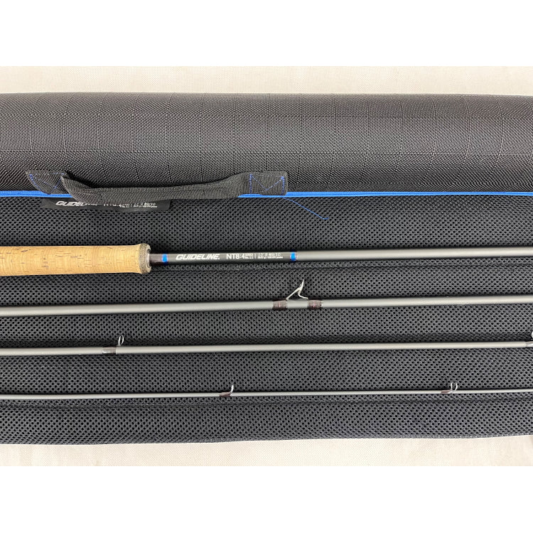 USED 13ft 9in Guideline NT8 9/10 Line 4 Piece DH Salmon Fly Rod (097)