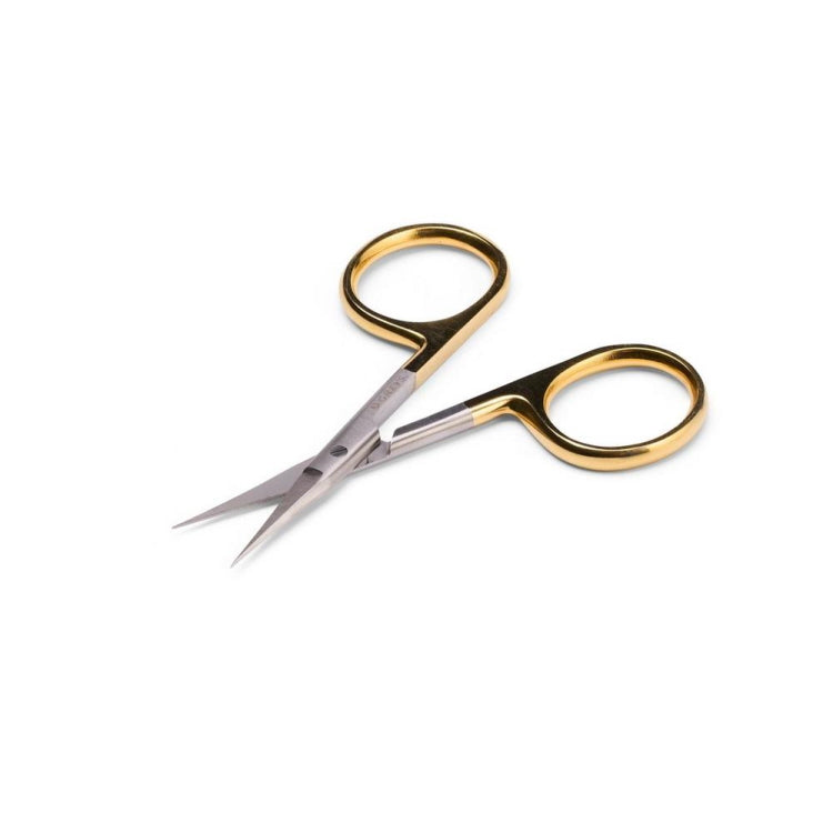 Greys Micro Tip Scissors - 4in - Stainless Steel/Gold