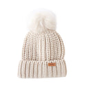 Barbour Ladies Saltburn Beanie and Scarf Set - Pearl