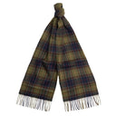 Barbour Tartan Scarf and Glove Gift Set - Classic/Olive