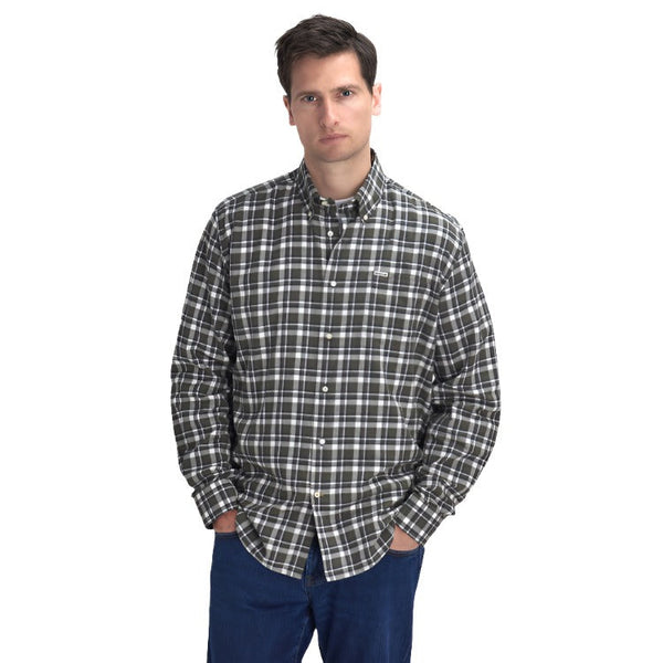 Barbour Turville Checked Shirt - Olive