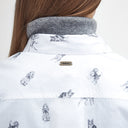 Barbour Ladies Brambles Shirt - Dog Print