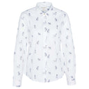 Barbour Ladies Brambles Shirt - Dog Print