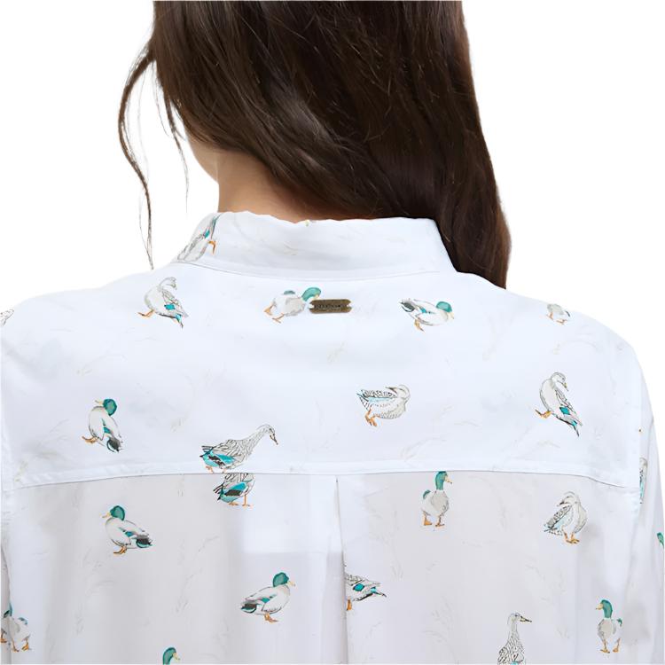 Barbour Ladies Safari Shirt - Duck Print