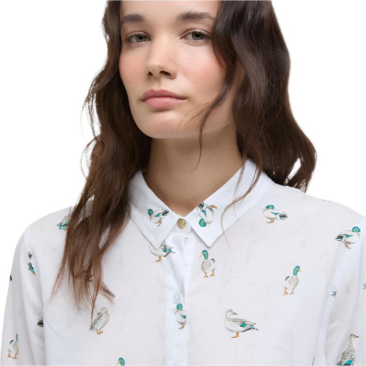 Barbour Ladies Safari Shirt - Duck Print