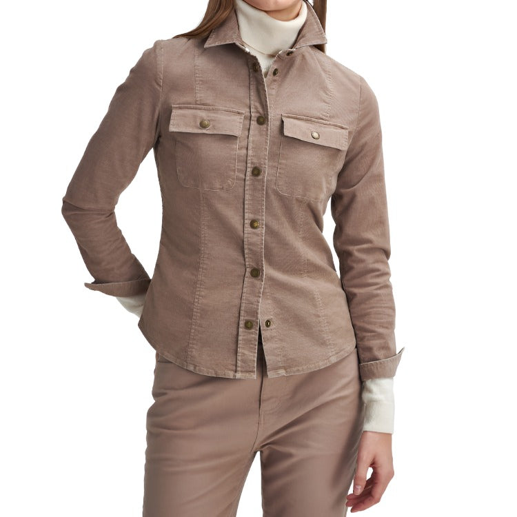 Barbour Ladies Willows Shirt - Sand Dune