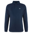 Barbour Firbank Long Sleeved Polo Shirt - Navy