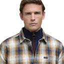 Barbour Sandside Checked Overshirt - Navy