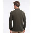 Barbour Essential Long Sleeved Sports Polo Shirt - Forest