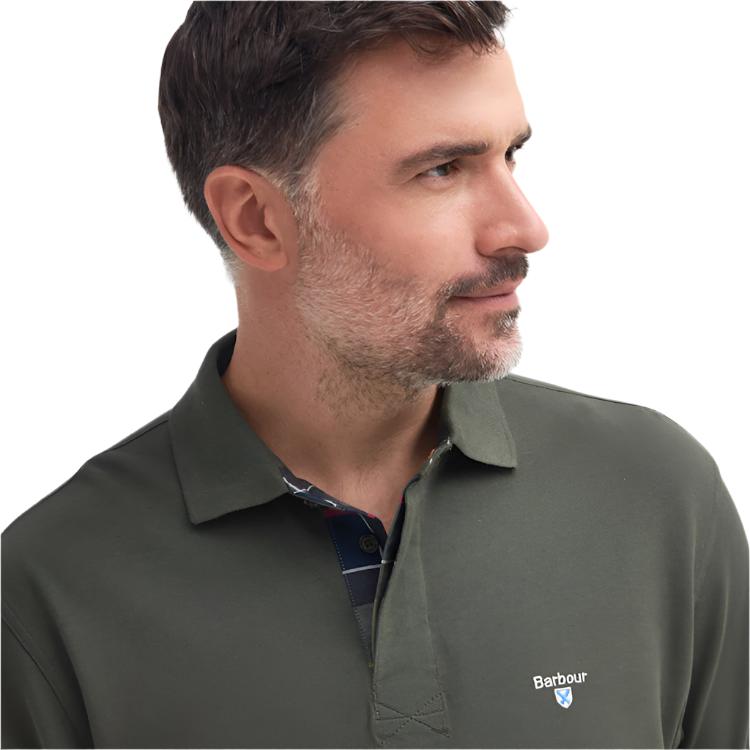 Barbour Hart Polo Shirt - Dark Olive