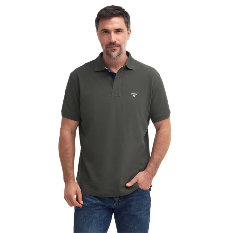 Barbour Hart Polo Shirt - Dark Olive