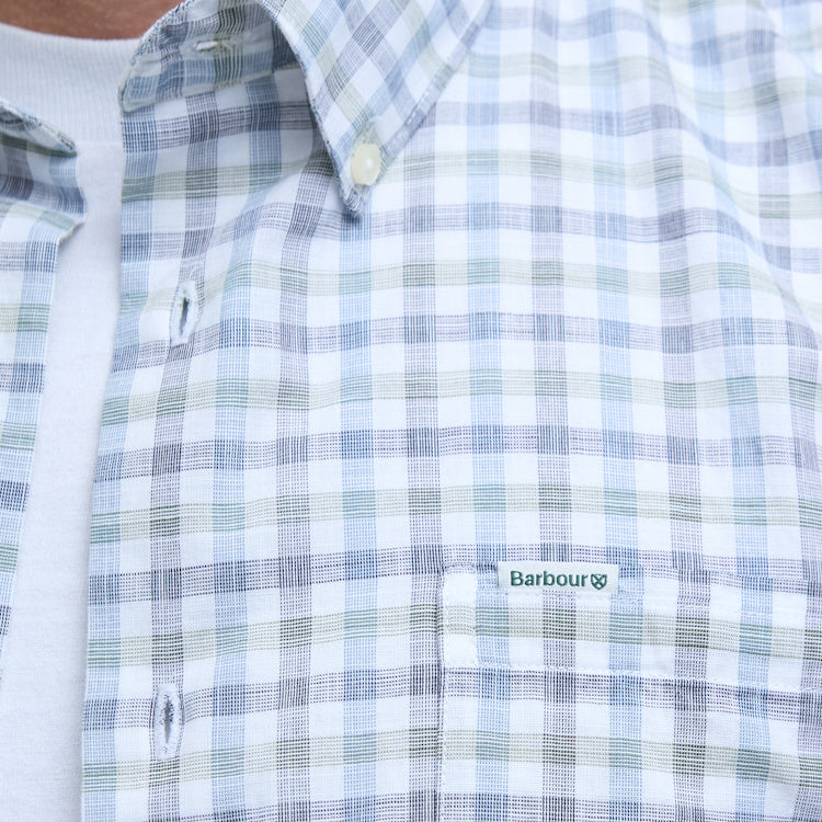 Barbour Ravenfield Checked Regular Fit Shirt - Navy