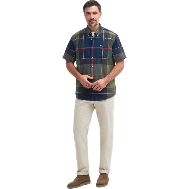 Barbour Douglas Short Sleeved Regular Fit Shirt - Classic Tartan - John ...