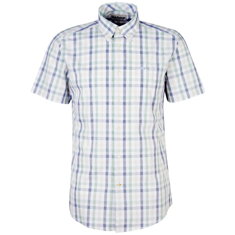 Barbour Longstone S/S Tailored Shirt - Stone