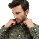 Barbour Pelton Tattersal Shirt - Olive