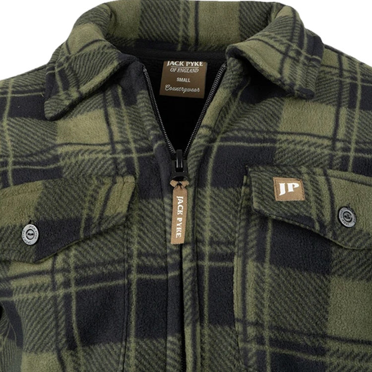 Jack Pyke Tundra Shirt - Green Check