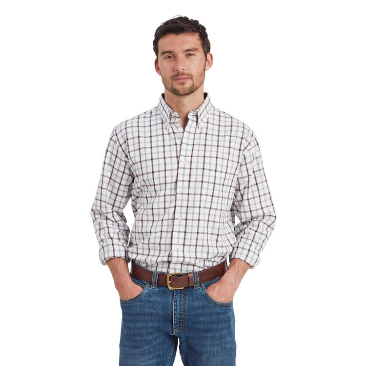 Schoffel Brancaster Shirt - Wine Check