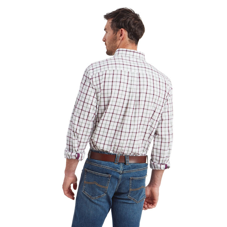 Schoffel Brancaster Shirt - Wine Check