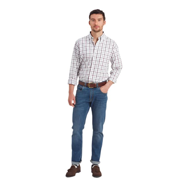 Schoffel Brancaster Shirt - Wine Check