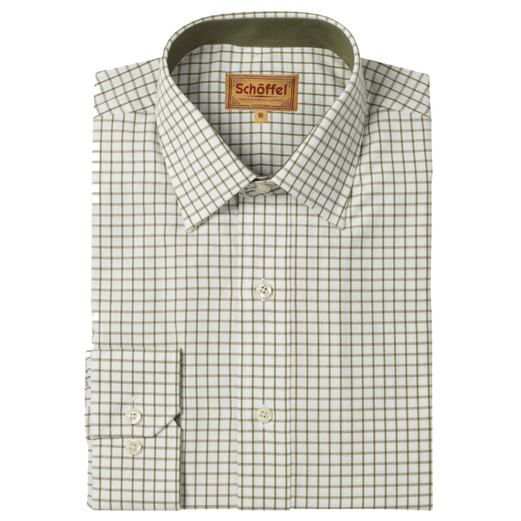 Schoffel Cambridge Classic Shirt - Olive