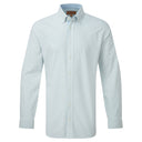 Schoffel Holt Soft Oxford Tailored Shirt - Pale Blue/Lemon Stripe