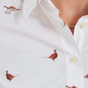 Schoffel Ladies Norfolk Shirt - Pheasant Print