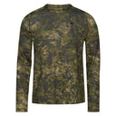 Seeland Active Camo Long Sleeved T-Shirt - InVis Green