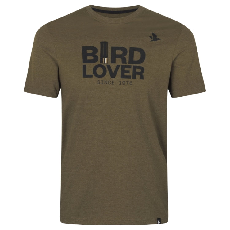 Seeland Bird Lover T-Shirt - Dark Olive Melange