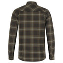 Seeland Glen Flannel Shirt - Pine Green Check