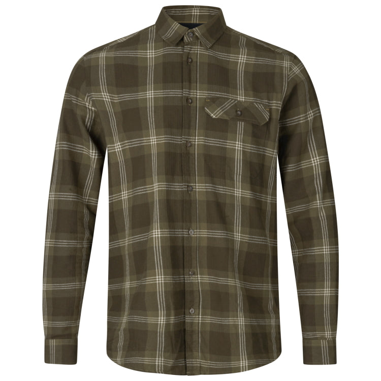 Seeland Highseat Shirt - Pine Green Check