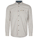 Seeland Oxford Shooting Shirt - Grape Leaf/Terracotta Check