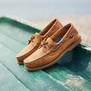 Chatham Deck II G2 Premium Leather Boat Shoes - Walnut