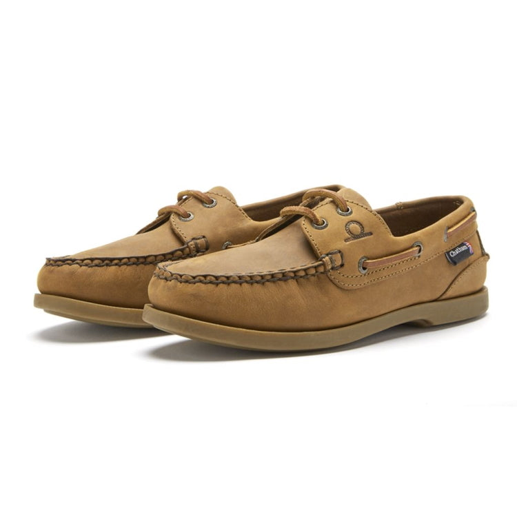 Chatham Ladies Deck G2 Premium Leather Boat Shoes - Walnut