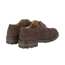 Le Chameau Normandy Suede Brogues - Dark Brown