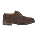 Le Chameau Normandy Suede Brogues - Dark Brown