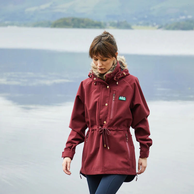 Ridgeline Ladies Monsoon Nordic Smock - Winter Berry