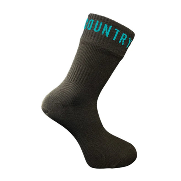 Backcountry Skinz Waterproof Crew Cut Sock - Black