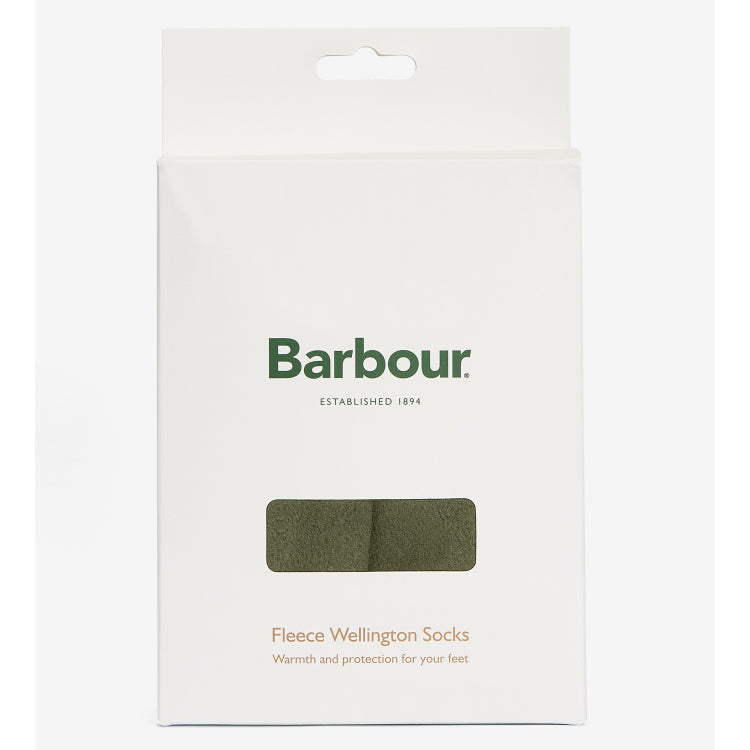 Barbour Fleece Wellington Sock - Olive