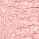 Barbour Ladies Cable Knit Lounge Socks - Dusty Pink