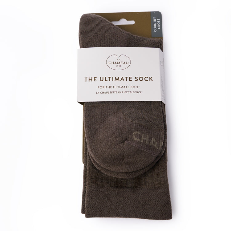 Le Chameau Country Cross Socks - Green