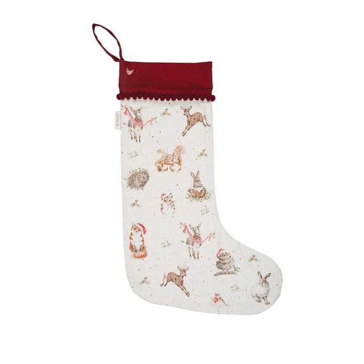 Wrendale Designs Winter Wonderland Woodland Animal Christmas Stocking