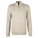 Barbour Firle Half Zip Sweater - Stone Marl