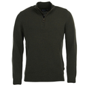 Barbour Holden Half Zip Sweater - Olive Marl