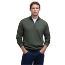 Barbour Bayfield Knitted Half Zip Jumper - Mid Olive