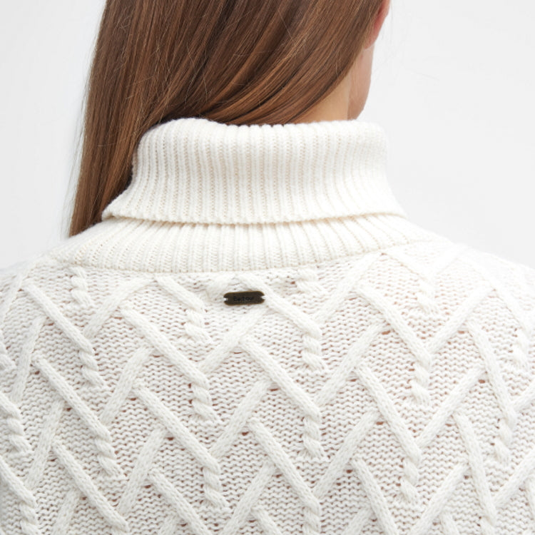 Barbour Ladies Clarence Knitted Jumper - Aran